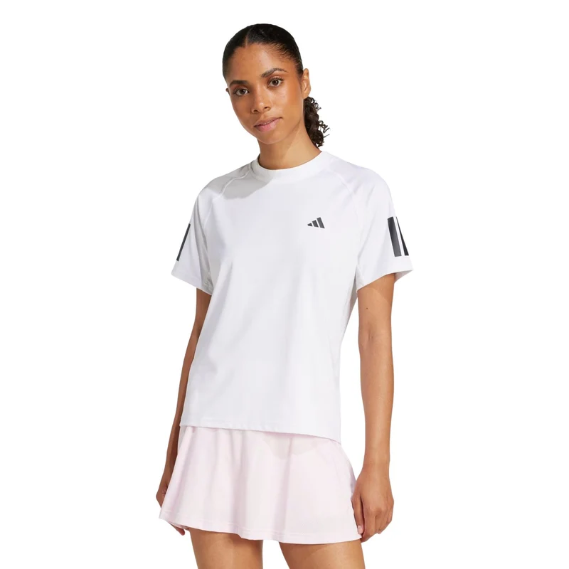 Adidas Club 3-Stripes T-Shirt W White