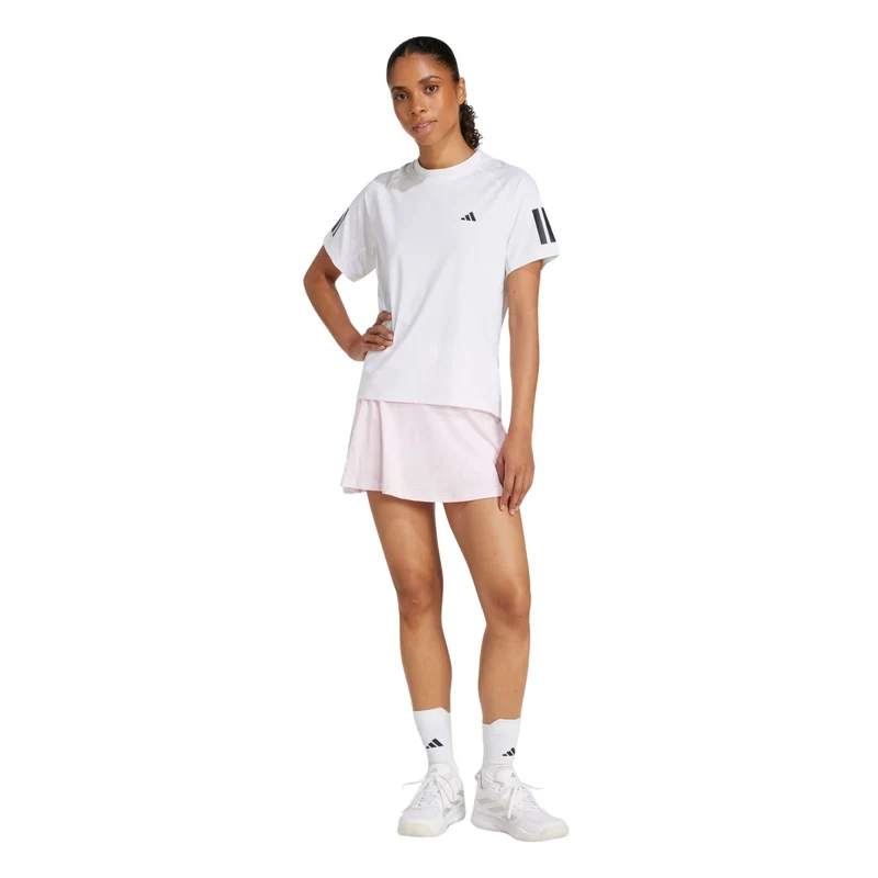 Adidas Club 3-Stripes T-Shirt W White