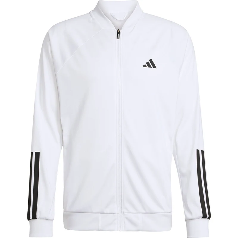 Adidas Jacket 3-Stripes Knitted White