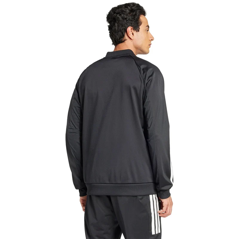 Adidas Jacket 3-Stripes Knitted Black