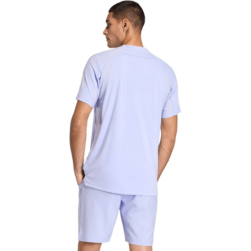 Adidas Club 3-Stripe Tee Violet