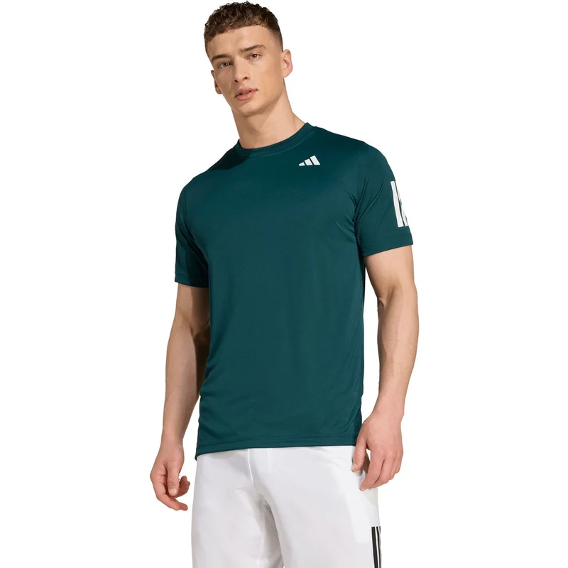 Adidas Club 3-Stripes T-Shirt Green