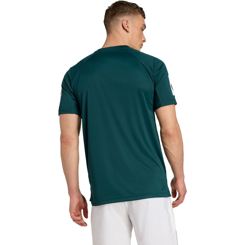 Adidas Club 3-Stripes T-Shirt Green