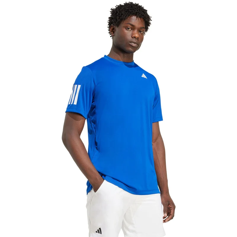 Adidas Club 3-Stripes T-Shirt Collegiate Royal