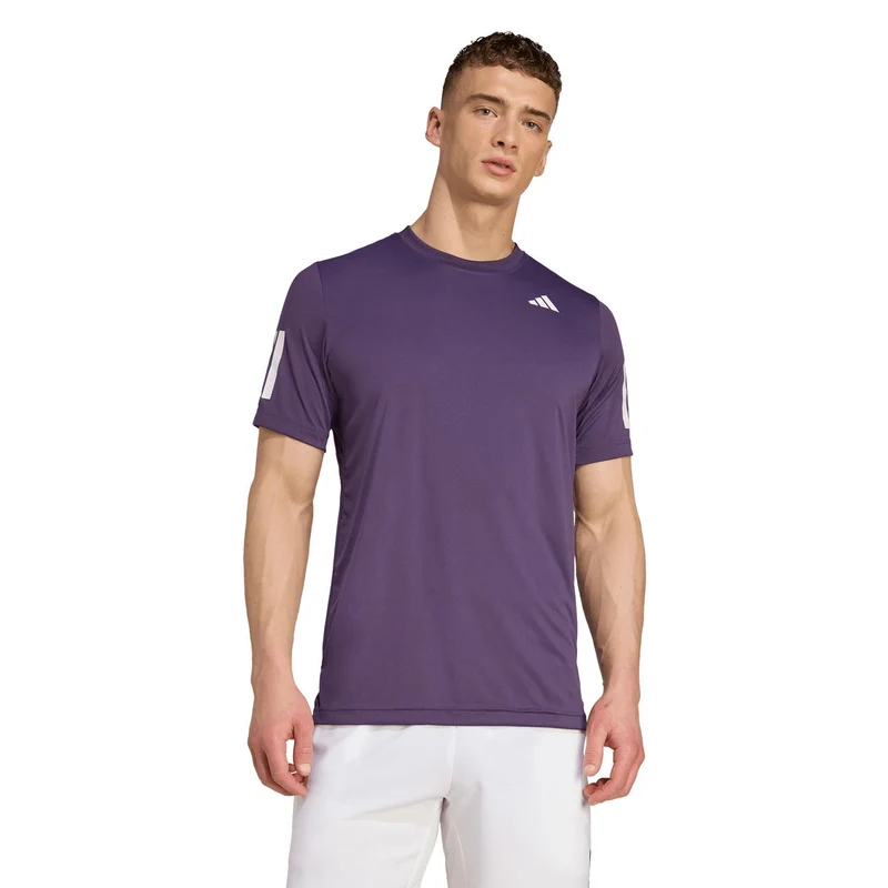 Adidas Club 3-Stripes T-Shirt Aurora Plum