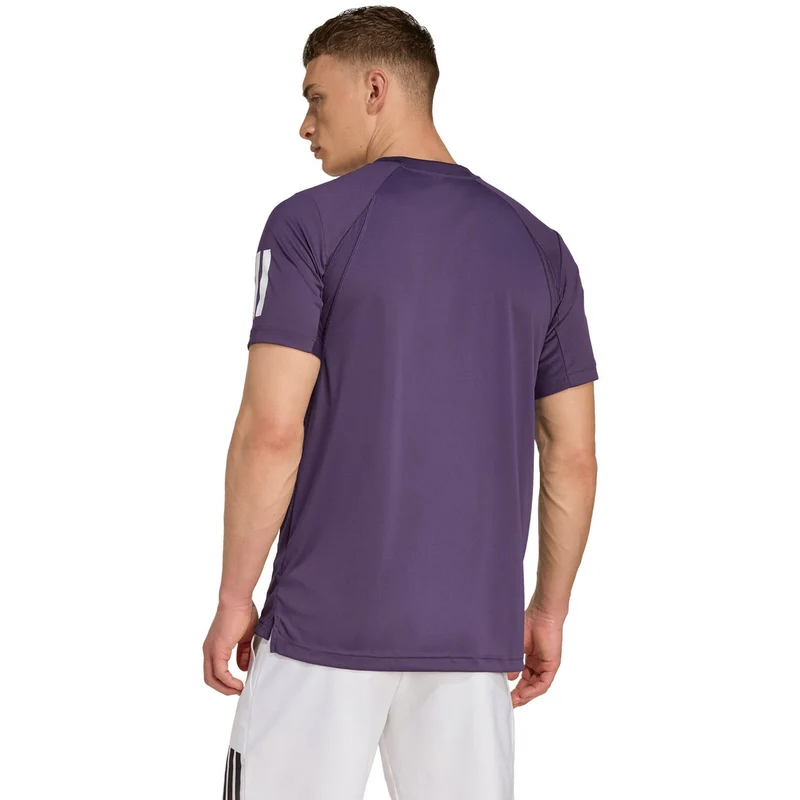 Adidas Club 3-Stripes T-Shirt Aurora Plum