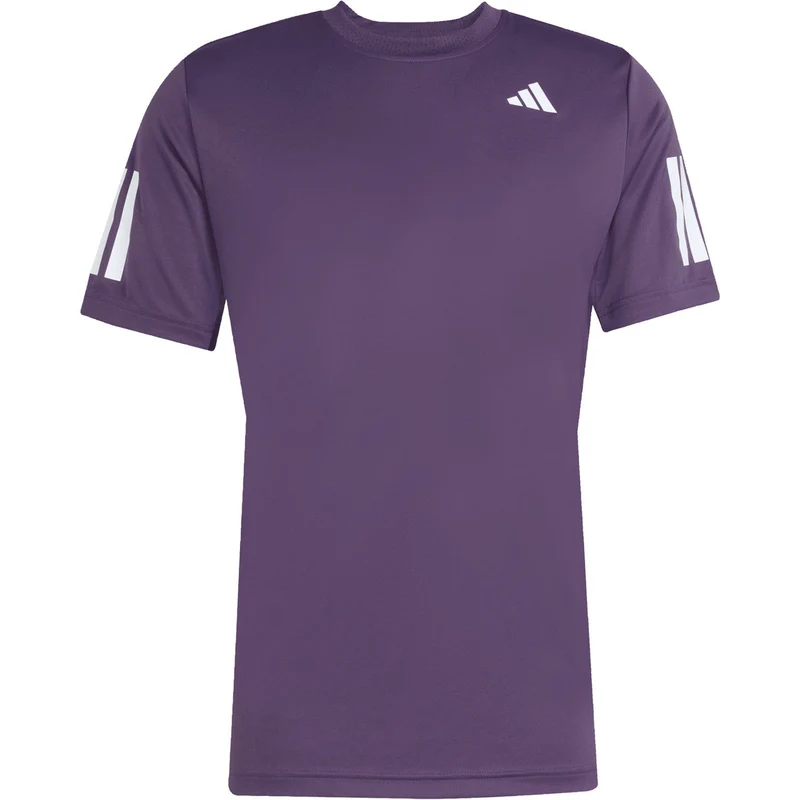 Adidas Club 3-Stripes T-Shirt Aurora Plum