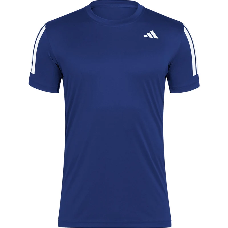 Adidas Club 3-Stripes T-Shirt Dark Blue