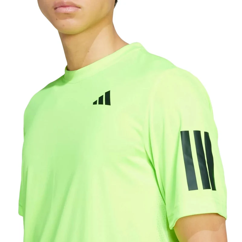 Adidas Club 3-Stripes T-Shirt Lime