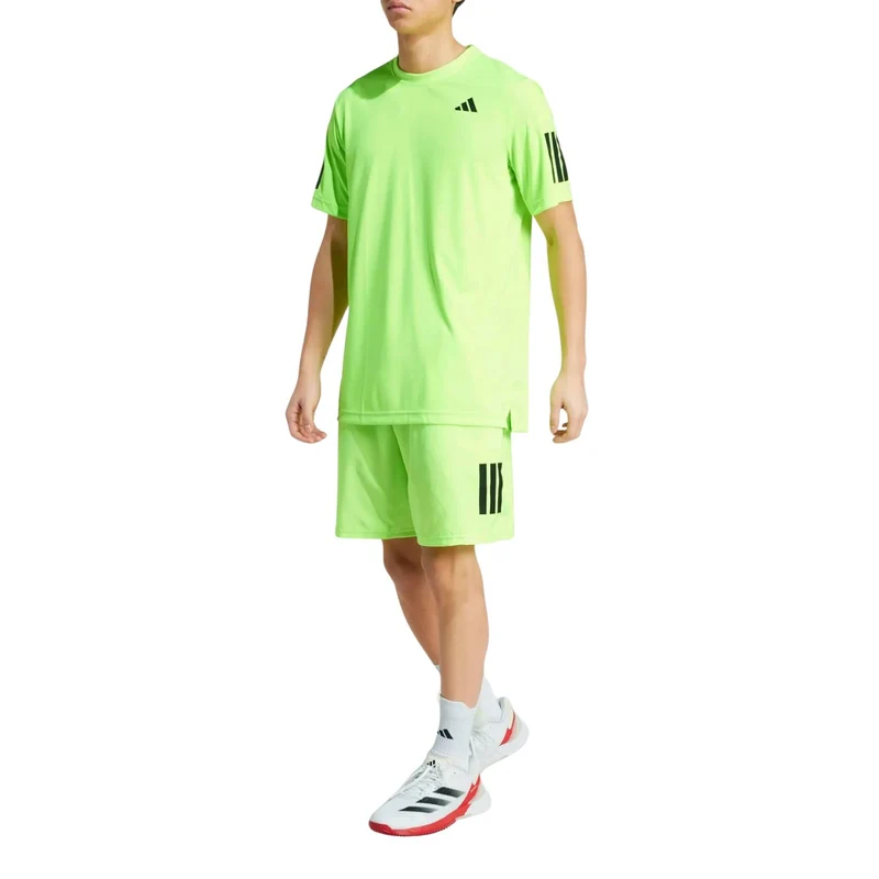 Adidas Club 3-Stripes T-Shirt Lime