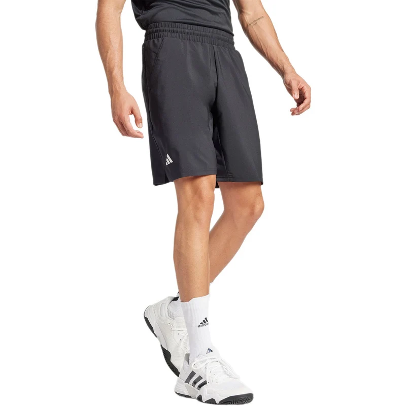 Adidas Club 3 Stripes 7 Inch Shorts Black