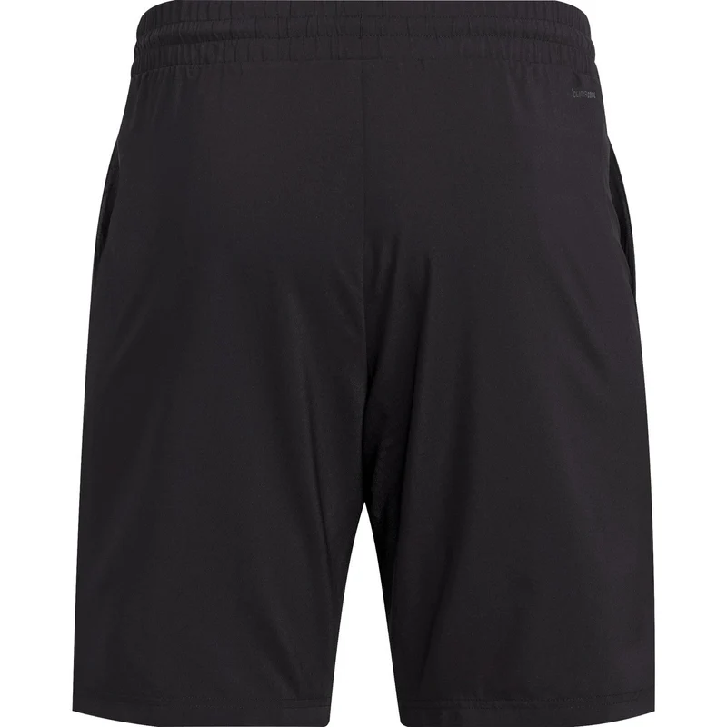 Adidas Club 3 Stripes 7 Inch Shorts Black