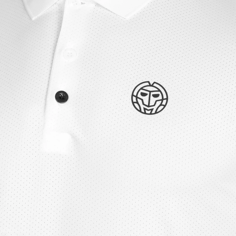 Crew Polo Herren-Weiß