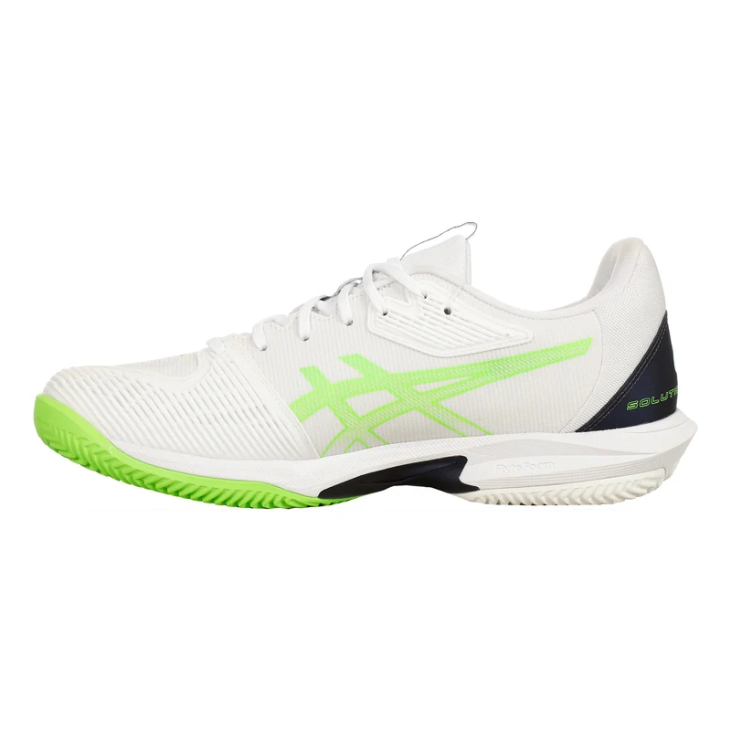 Solution Speed FF3 Sandplatzschuh Herren - weiß, neongrün