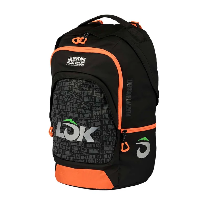LOK MAXX GEN 2 Black/Orange 2026 (Mochila)