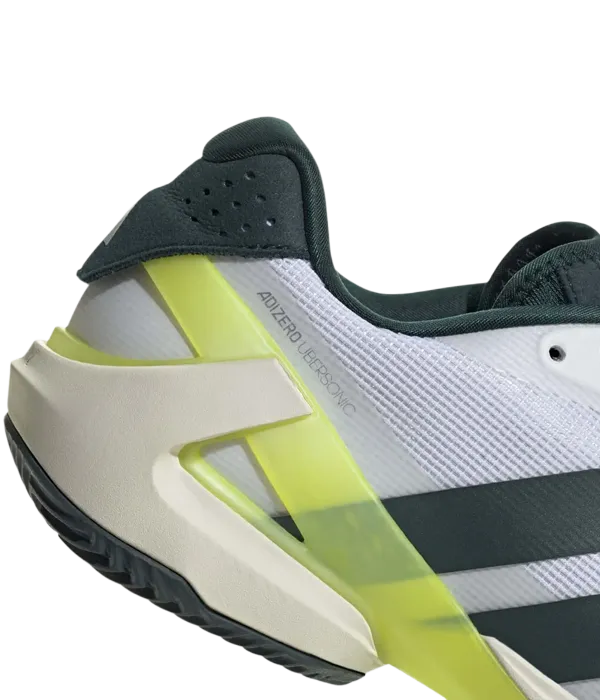 Zapatillas Adidas Adizero Ubersonic 5 Clay Blanco/Verde Oscuro