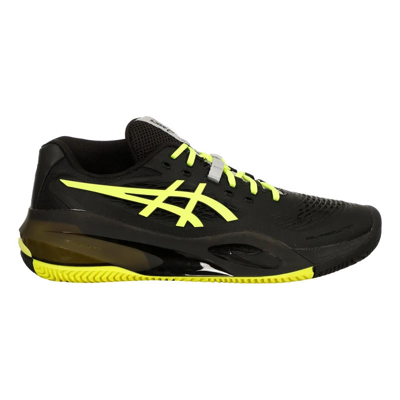Gel-Resolution X Sandplatzschuh Herren - schwarz, neongelb
