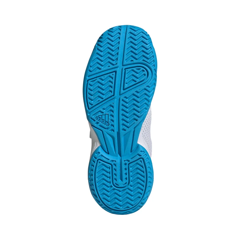 Courtflash CF Sandplatzschuh Kinder - weiß, silber
