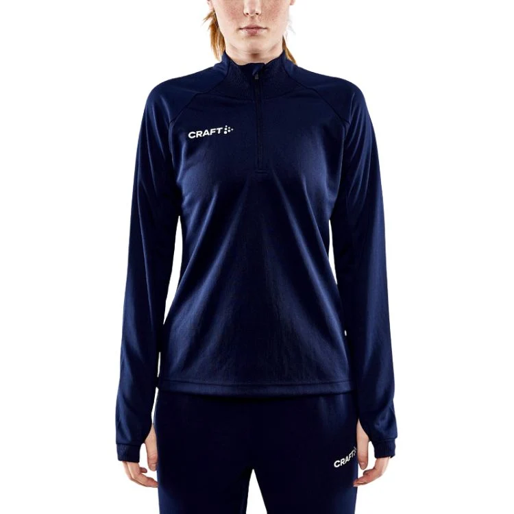 Craft Jacket Evolve Halfzip Dames Navy