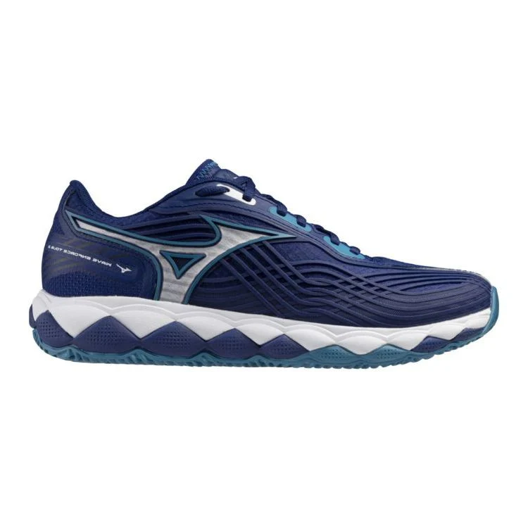 Mizuno Tennisschoen Padelschoen Wave Enforce Tour CC Heren Blauw Wit