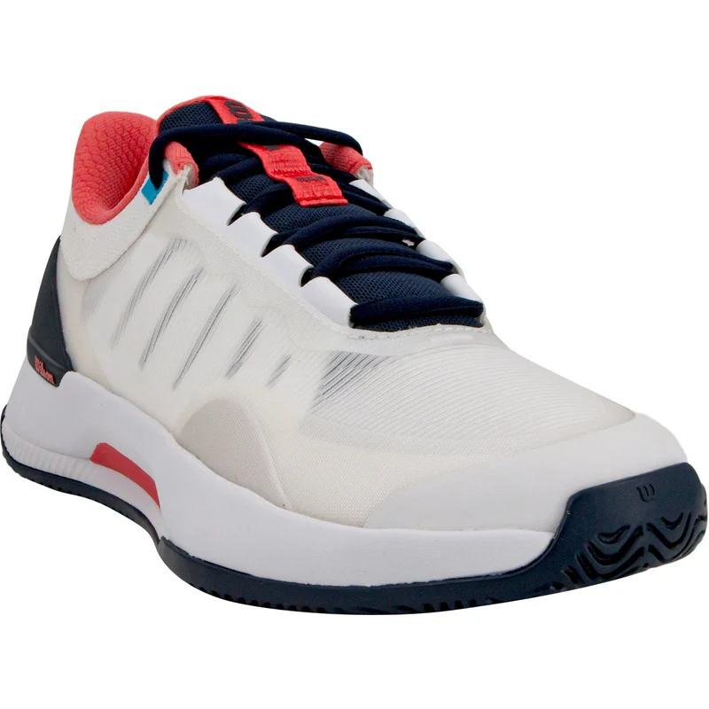 Wilson Tennisschoen Padelschoen Intrigue Tour Clay Dames Wit Navy