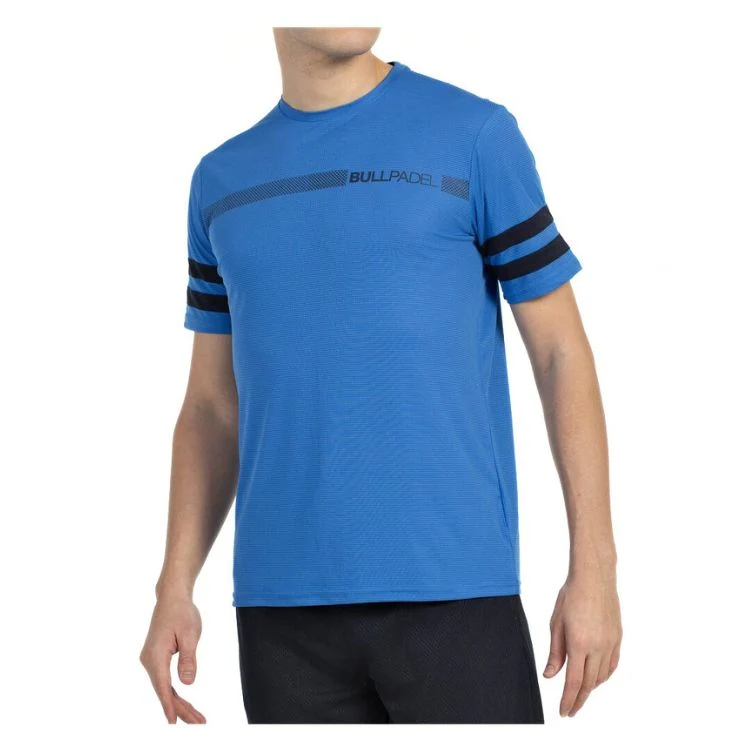 Bullpadel Shirt Berro Padel Heren Blauw