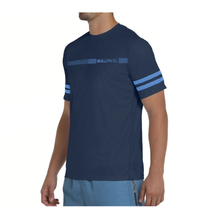 Bullpadel Shirt Berro Padel Heren Navy