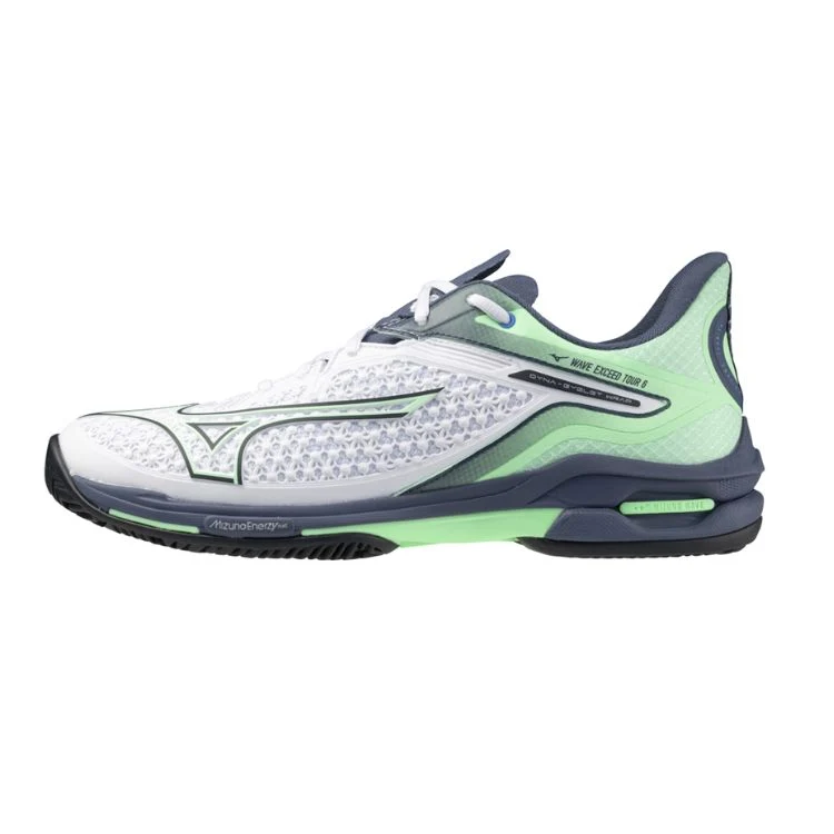 Mizuno Tennisschoen Padelschoen Wave Exceed Tour 6 CC Heren Wit Mint