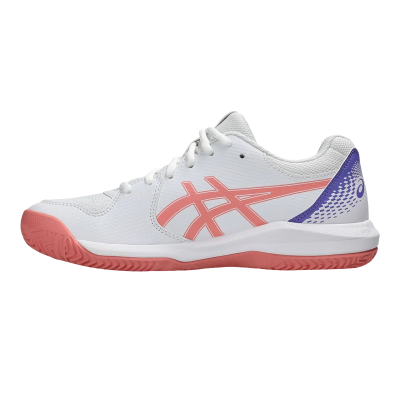 Zapatillas Asics Gel-Dedicate 8 Padel Women White/Guava 2026
