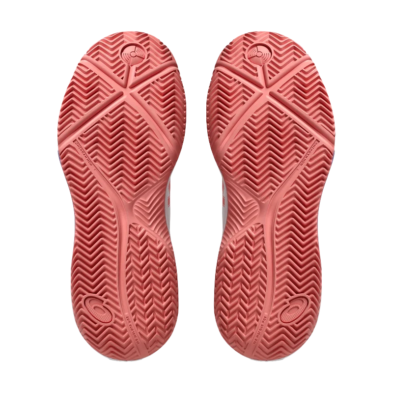 Zapatillas Asics Gel-Dedicate 8 Padel Women White/Guava 2026