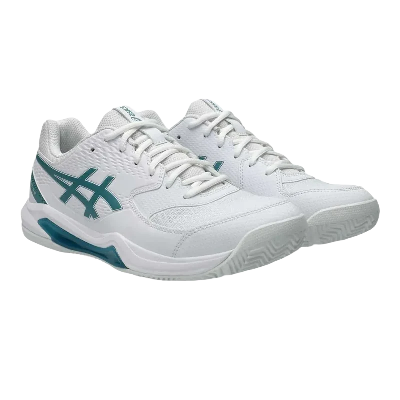 Zapatillas Asics Gel-Dedicate 8 Padel White/Misty Pine 2026