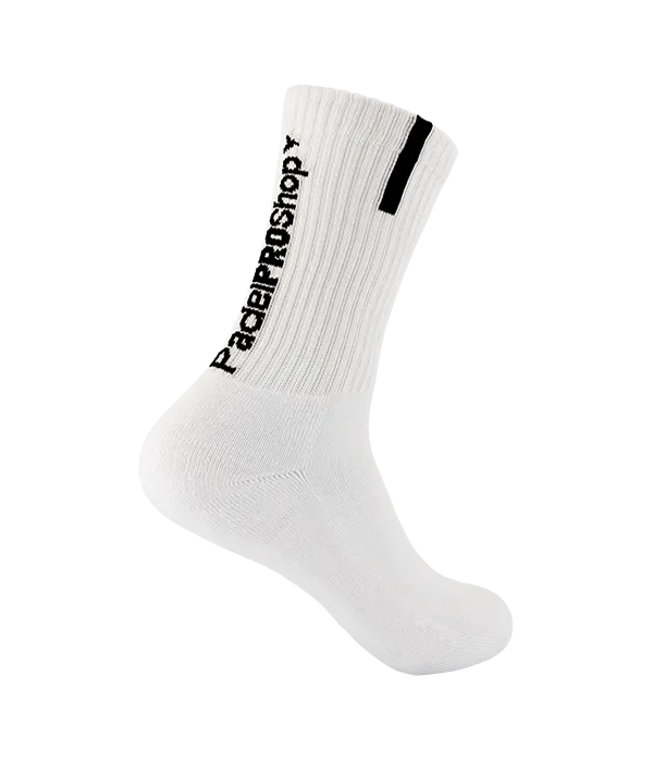 Calcetines PadelPROShop Blanco 2025 Promo