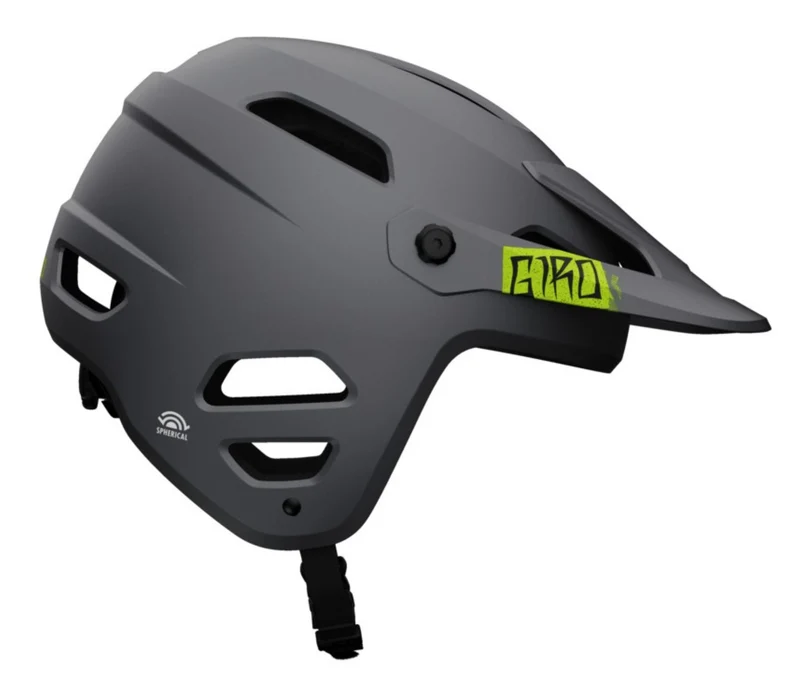 Giro TYRANT SPHERICAL MIPS Fahrradhelm matte metallic black ano lime Herren