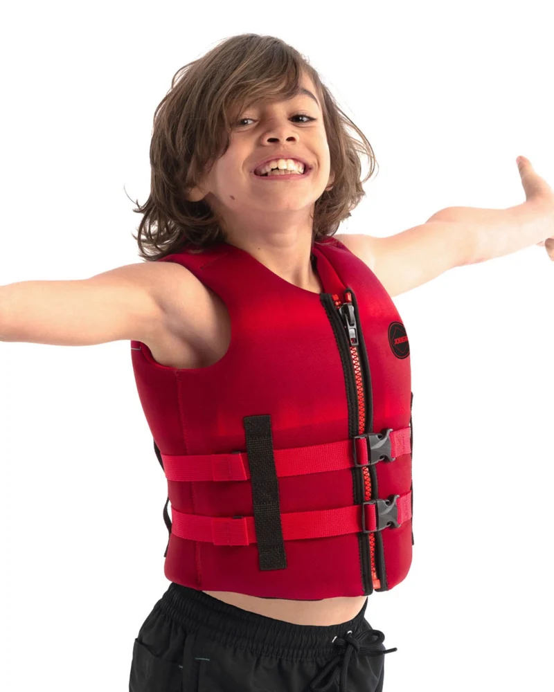 Jobe Neopren Red Kinder Schwimmweste Red Weste Vest