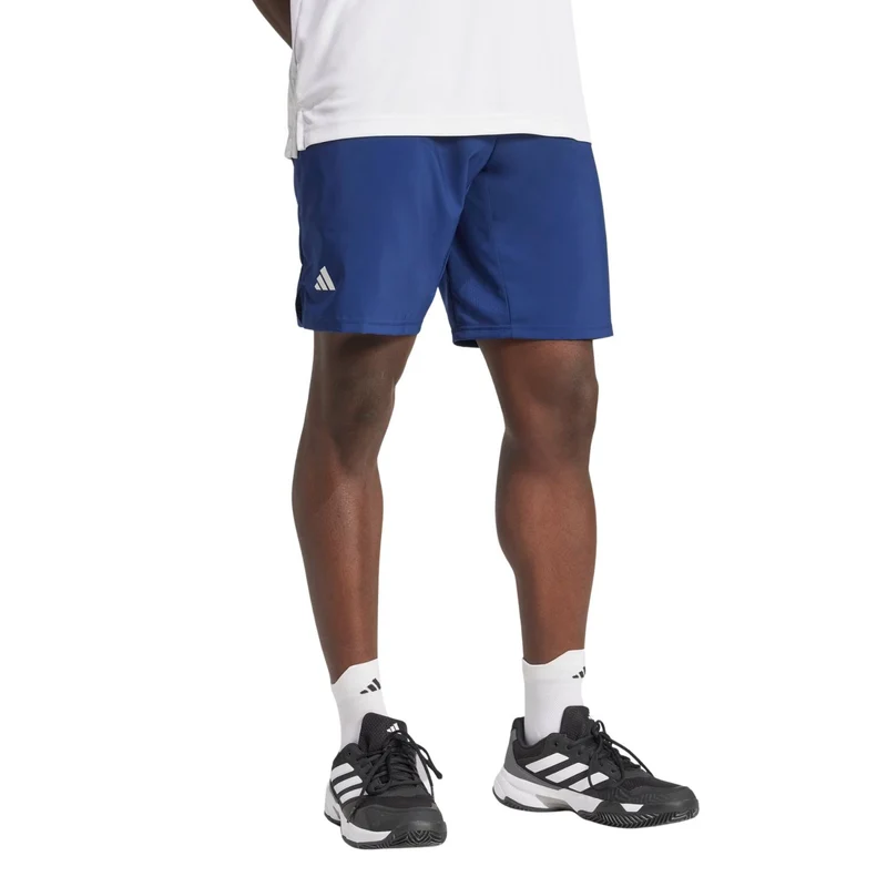 Adidas Club 3 Stripes 7 Inch Shorts Dark Blue
