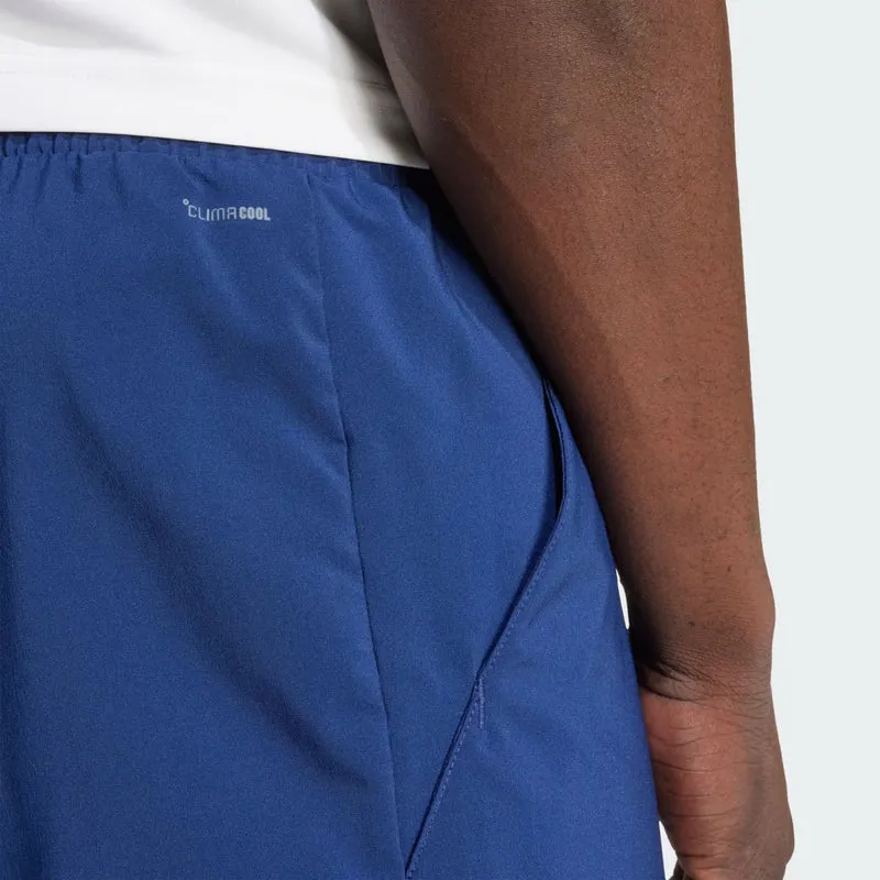 Adidas Club 3 Stripes 7 Inch Shorts Dark Blue