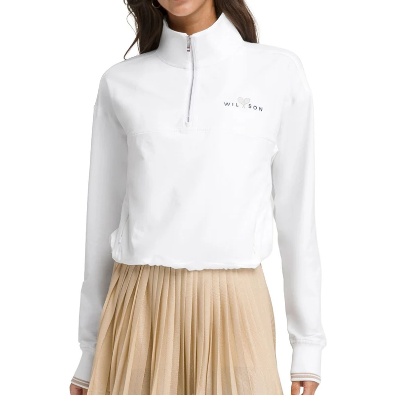 Wilson Davenport Woven Pop Over Bright White