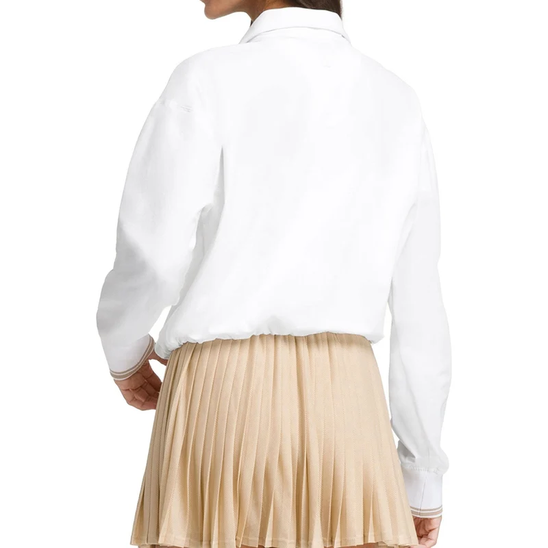 Wilson Davenport Woven Pop Over Bright White