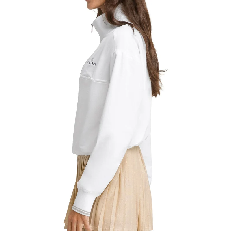 Wilson Davenport Woven Pop Over Bright White