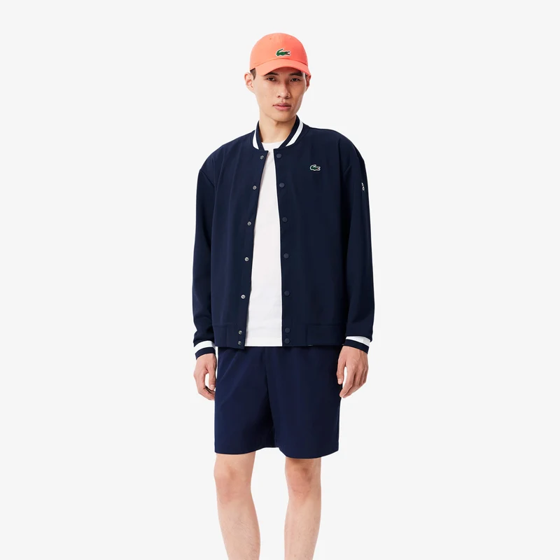 Djokovic Trainingsjacke Herren-Dunkelblau,Weiß