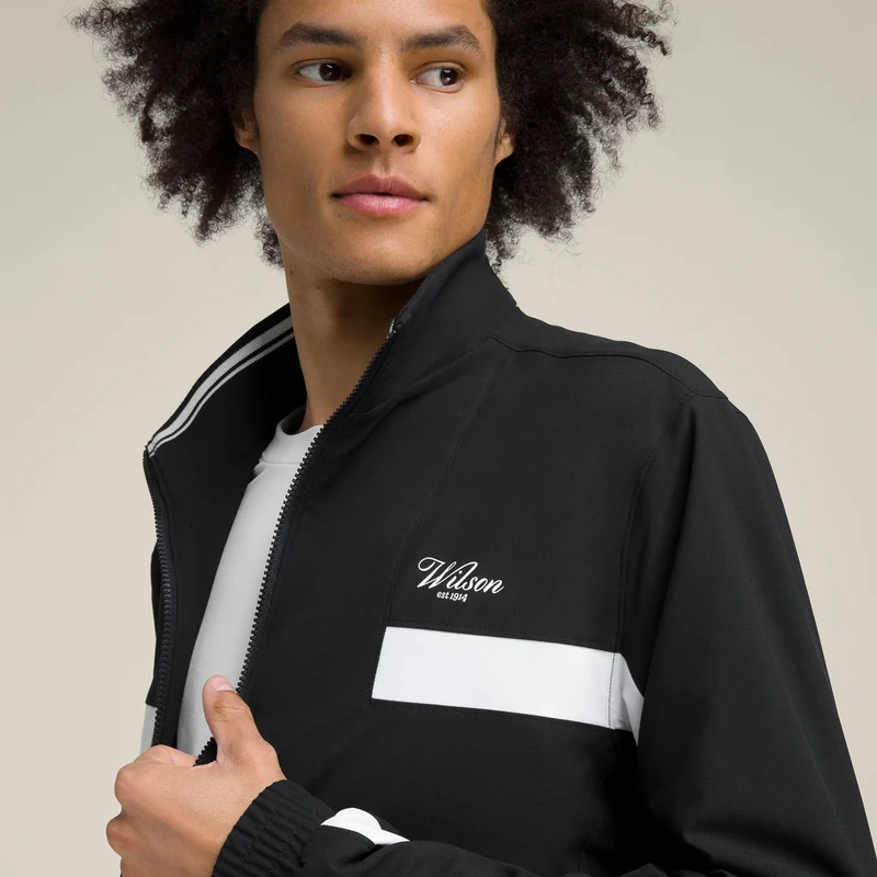 Trainingsjacke Herren-Schwarz