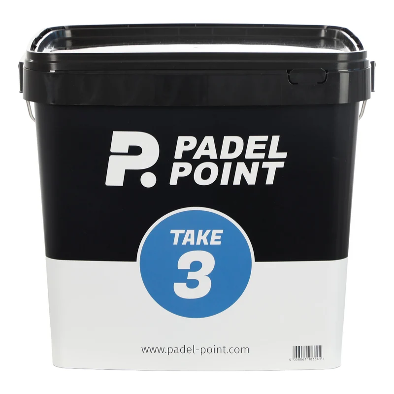 Padel-Point Balleimer - schwarz