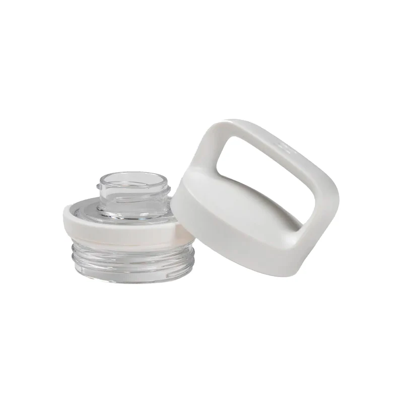 Waterdrop Thermo Bottle 600ml Trinkflasche - weiß, silber