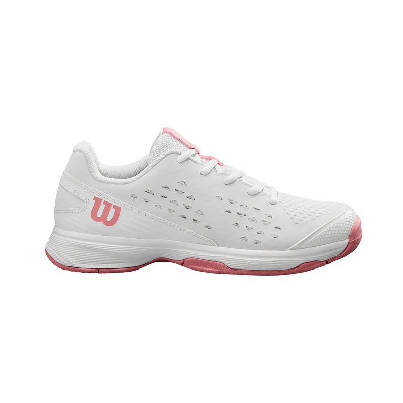 Rush Pro Allcourtschuh Kinder-Weiß,Mauve