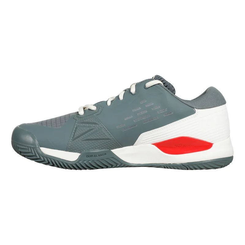 Rush Pro Ace Quiet Please Sandplatzschuh Herren-Grau,Orange