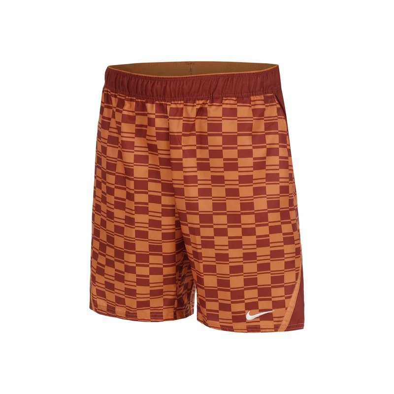 Court Dri-FIT Victory High Rise 9in All Over Print Shorts Herren-Orange,Braun