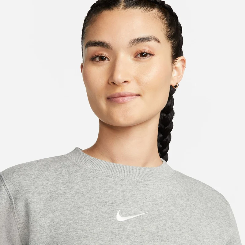 Phoenix Fleece Crew Sweatshirt Damen - dunkelgrau, grau