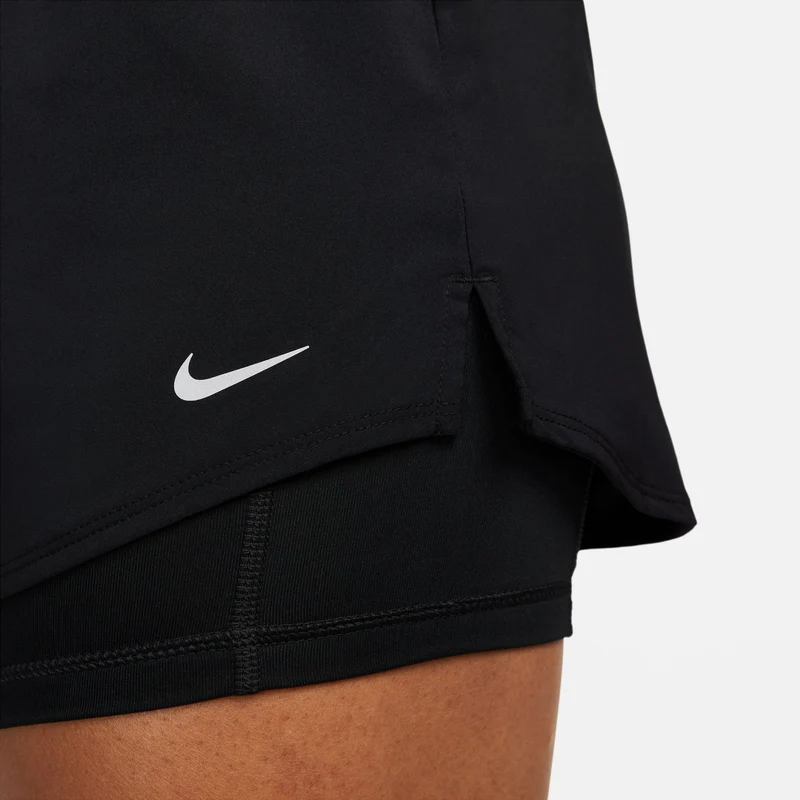 Dri-Fit One MR 2in1 Shorts Damen-Schwarz