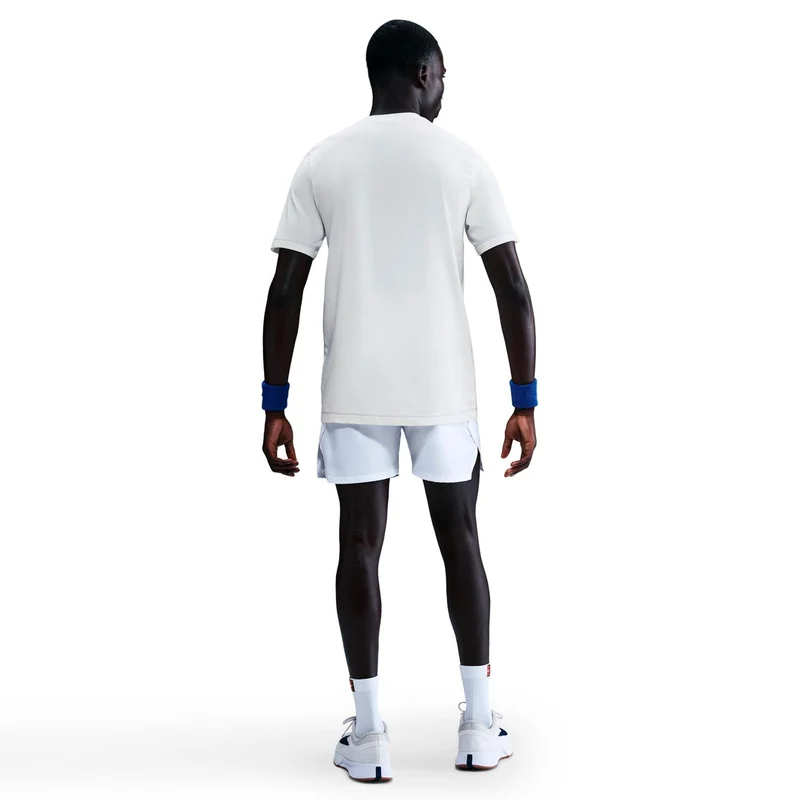 Court Dri-Fit T-Shirt Herren-creme, blau