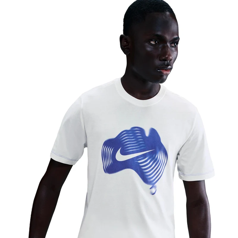 Court Dri-Fit T-Shirt Herren-creme, blau